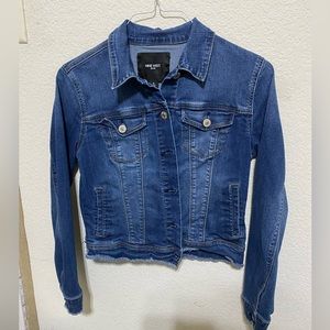 Nine West small women’s blue Jean jacket